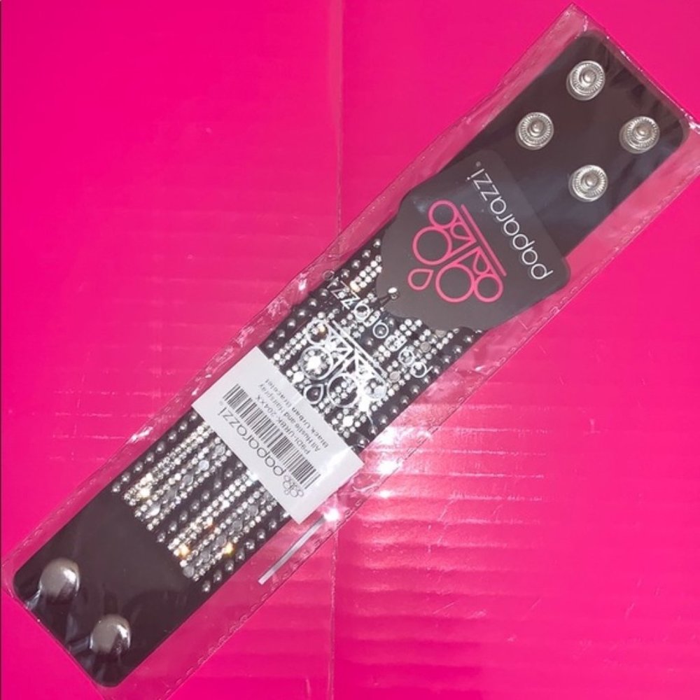 All Hustle and Hairspray Black Urban Bracelet